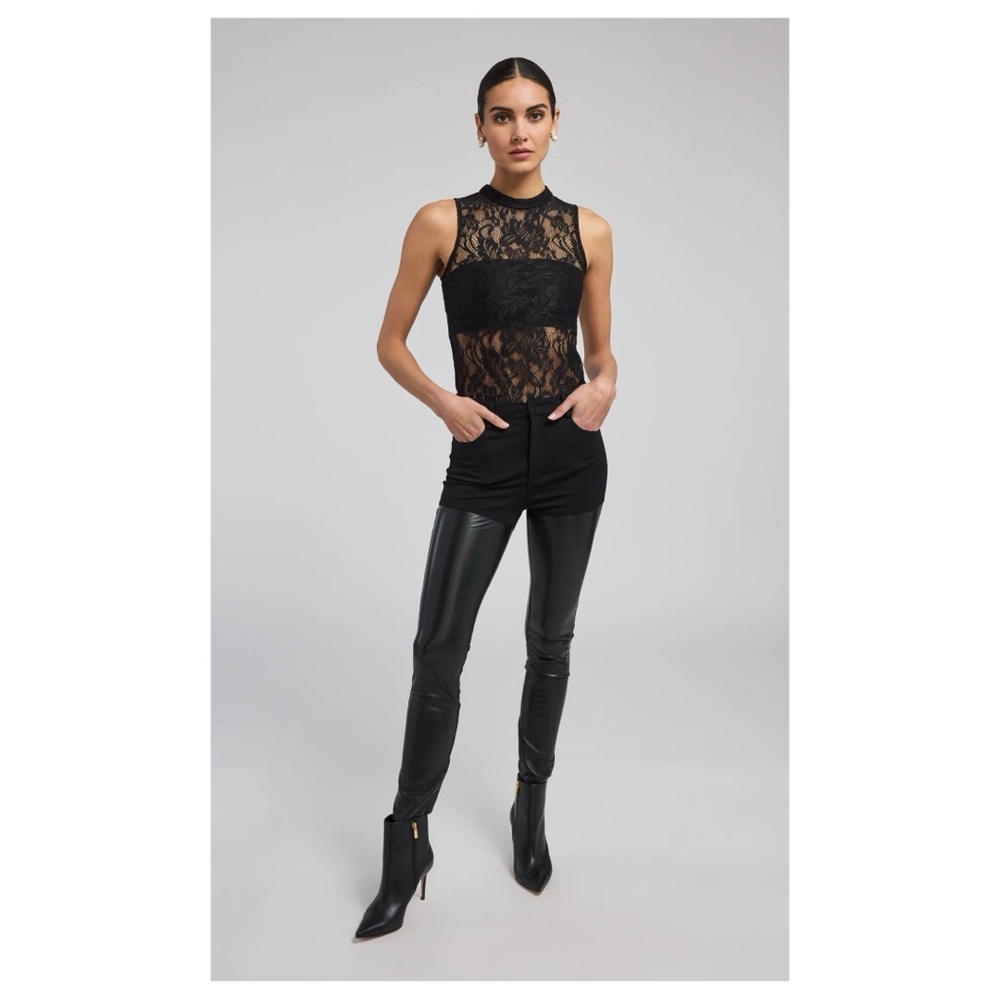 GENERATION LOVE Petra Vegan Leather Combo Pant